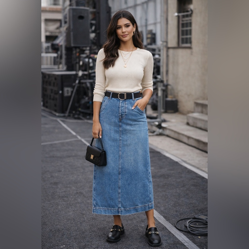 Free people we the free francisco maxi skirt size 27 Sep sale
